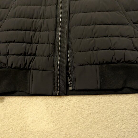 Moose Knuckles Keap Down Bomber Jacket in Black, Large - Picture 14 of 16